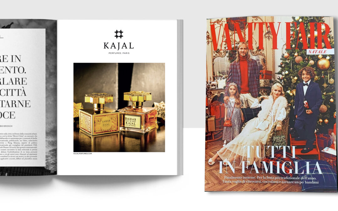 CAMPAIGN VANITY FAIR KAJAL PERFUMES